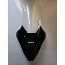 Motocam Falcon Cmax 155 Ön Cam 2023-2026 Model 78CM Şeffaf Renkli 4mm Uzun