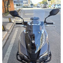 Motocam Rks Freccia Ön Cam 2022-2026 Model 55CM Şeffaf Renkli 4mm Kısa