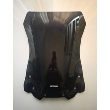 Motocam Suzuki V-Strom Dl 650 Ön Cam 2017-2023 Model 52CM Siyah Renkli 4mm Kapaklı