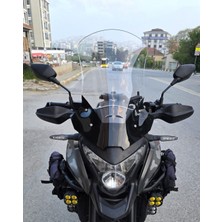 Motocam Honda Vfr 1200 Ön Cam 2012-2015 Model 58CM Şeffaf Renkli 4mm