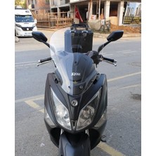 Motocam Sym Joymax 250 I Ön Cam 2013-2016 Model 54CM Şeffaf Renkli 4mm Sportif