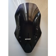 Motocam Kymco Cv3 550 Ön Cam 2022-2024 Model 80CM Siyah Renkli 4mm