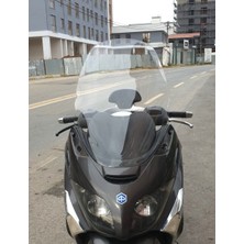 Motocam Piaggio x Evo 250 Ön Cam 2008-2016 Model 58CM Şeffaf Renkli 4mm Orijinal Boylu