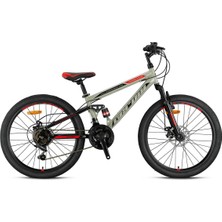 Geroni Hunter - 26" - Mtb - 16' - 21 Vites - M.disc - Bej-Siyah/kırmızı