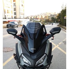 Motocam Honda Forza 250 Ön Cam 2021-2026 Model 47CM Şeffaf Renkli 4mm Uzun