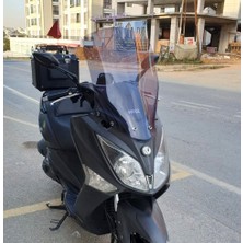 Motocam Sym Joymax 250 I Ön Cam 2013-2016 Model 75CM Füme Renkli 4mm Uzun