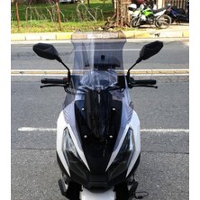 Motocam Volta Apec Apx7 Ön Cam 2025-2026 Model 75CM Füme Renkli 4mm Uzun