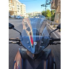 Motocam Volta Revolt Rsx3 Ön Cam 2022-2026 Model 43CM Şeffaf Renkli Sportif