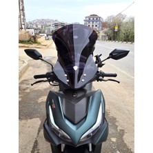Motocam Motolüx Ist 34  Ön Cam 2025-2026 Model 54CM Siyah Renkli 4mm