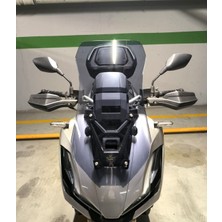 Motocam Honda Adv 350 Ön Cam 2023-2026 Model 60CM Füme Renkli 4mm Orta Boylu
