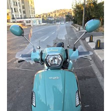Motocam Skyjet Bellina Ön Cam 2024-2026 Model 41CM Şeffaf Renkli 4mm Elcikli Aparatsız