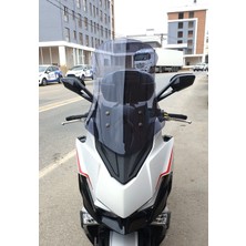Motocam Kymco Xciting Vs 400 Ön Cam 2023-2026 Model 66CM Füme Renkli 4mm