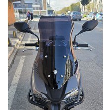 Motocam Rks Freccia Ön Cam 2022-2026 Model 55CM Siyah Renkli 4mm Kısa