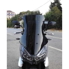 Motocam Rks Blade 250 Ön Cam 2023-2026 Model 75CM Siyah Renkli 4mm Uzun