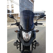 Motocam Honda Nc 700 750 x Ön Cam 2012-2015 Model 59CM Siyah Renkli 4mm Uzun