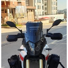 Motocam Yamaha Tenere Rall 700 Ön Cam 2019-2026 Model 39CM Şeffaf Renkli 4mm
