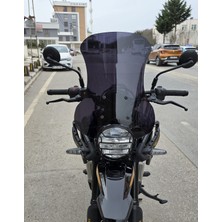 Motocam Royal Enfield Himalayan 450 Ön Cam 2023-2026 Model 49CM Siyah Renkli 4mm