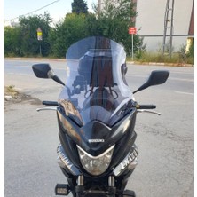 Motocam Suzuki Inazuma Gw 250F Ön Cam 2012-2017 Model 50CM Füme Renkli 4mm