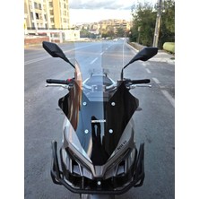 Motocam Volta Revolt Rsx7 Ön Cam 2022-2026 Model 78CM Şeffaf Renkli 4mm