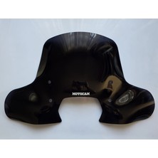 Motocam Rks Sc 150 Ön Cam 2023-2026 Model 40CM Siyah Renkli 4mm Elcikli Aparatsız