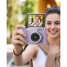 Toyigoo LK007 Fotoğraf Makinesi Mor