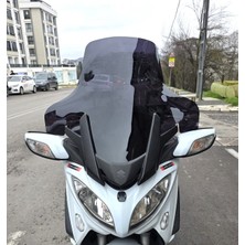 Motocam Suzuki Burgman 650 Ön Cam 2013-2018 Model 76CM Siyah Renkli 4mm Iade Yoktur