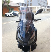 Motocam Kanuni Seha 150 Ön Cam 2022-2026 Model 75CM Füme Renkli 4mm Uzun