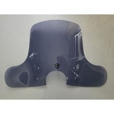 Motocam Sym Fiddle Iv 125 Ön Cam 2023-2024 Model 53CM Füme Renkli Elcikli Aparatsız