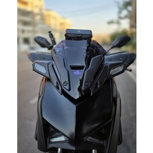 Motocam Yamaha Xmax Ön Cam 2023-2026 Model 36CM Siyah Renkli 4mm Sportif
