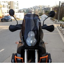 Motocam Ktm 990 Adventure Ön Cam 2015-2018 Model 52CM Siyah Renkli 4mm