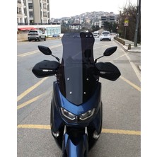 Motocam Yamaha Nmax Ön Cam 2021-2024 Model 72CM Siyah Renkli 4mm Uzun
