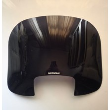 Motocam Sfm Mayro 50 Ön Cam 2023-2026 Model 34CM Siyah Renkli 4mm Aparatsız