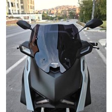 Motocam Yamaha Xmax Techmax Ön Cam 2025-2026 Model 39CM Siyah Renkli 4mm Asansörlü