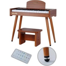 Hakay 37 Tuşlu Ahşap Çocuk Piyanosu ile Müzikal Yetenekleri Geliştirin