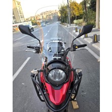 Motocam Suzuki V-Strom Dl 250 Ön Cam 2017-2020 Model 51CM Şeffaf Renkli 4mm