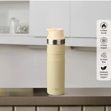 Matmel Kitchen Bireysel Termos - Bej - 600 ml