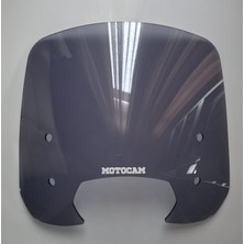 Motocam Rks Sc 150 Ön Cam 2023-2026 Model 39CM Füme Renkli 4mm Aparatsız