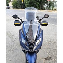 Motocam Arora Gt 250 Ön Cam 2023-2026 Model 83CM Şeffaf Renkli 4mm Uzun