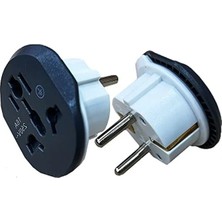 Hakay Seyahat Adaptörü, Ingiliz ve Amerikan Fişi Dönüştürücü, 1 Adet