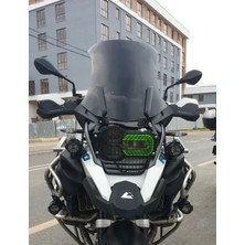 Motocam Bmw R 1200 1250 Gs Ön Cam 2013-2024 Model 52CM Siyah Renkli 4mm