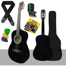 Hakay Çocuklar Için 36 Inç 3/4 Gitar, Çanta ve Aksesuar Seti ile Eğlence