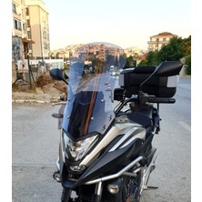 Motocam Honda Nc 700 750 x Ön Cam 2021-2024 Model 59CM Füme Renkli 4mm Uzun