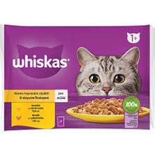 2 Adet Whiskas Kümes Hayvanları Ziyafeti Poşet Yaş Mama