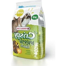 Hakay 1 kg Versele Laga Crispy Muesli Tavşan Yemi, Besleyici
