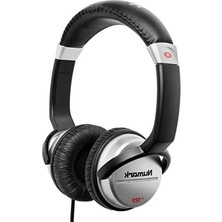 Hakay Siyah ve Gümüş Renkli Kulaklık, Rahat Kullanım Için Ergonomik Tasarım