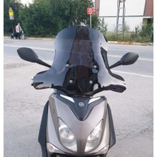 Motocam Yamaha Xcity 250 Ön Cam 2011-2016 Model 50CM Siyah Renkli 4mm Elcikli