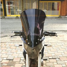 Motocam Mondial 180 Z One S Ön Cam 58CM 2014-2022 Model Siyah Renkli