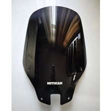Motocam Rks Precio 250 Ön Cam 2025-2026 Model 51CM Siyah Renkli 4mm