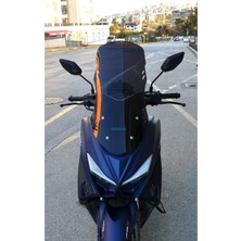Motocam Arora Max T Easy 125 Ön Cam 2022-2026 Model 55CM Siyah Renkli 4mm Kısa