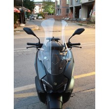 Motocam Yuki Vampire 125 Ön Cam 2023-2026 Model 72CM Şeffaf Renkli 4mm